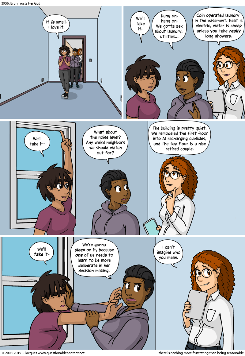 Questionable Content 11.3.2019