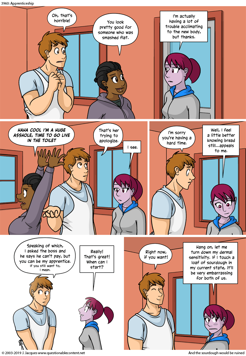 Questionable Content 15.3.2019