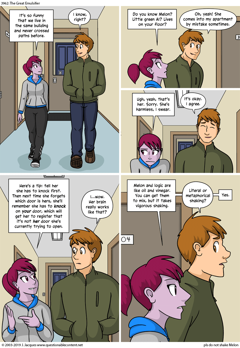 Questionable Content 19.3.2019