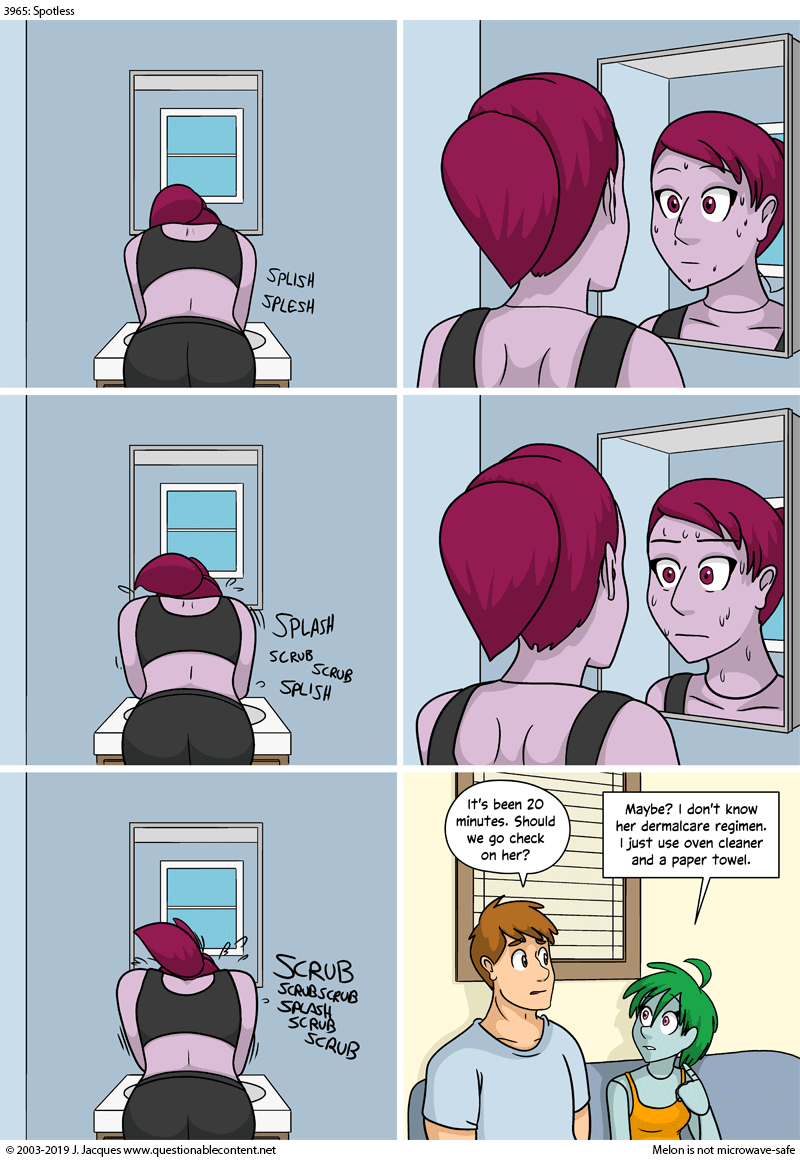 Questionable Content 22.3.2019