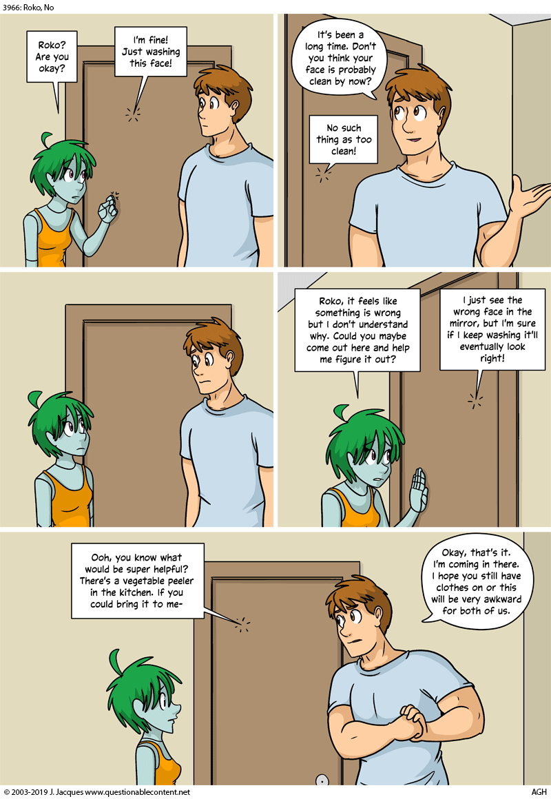 Questionable Content 25.3.2019