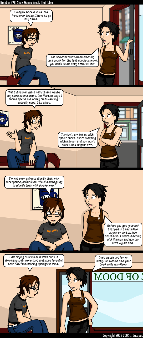 Questionable Content 7.7.2005