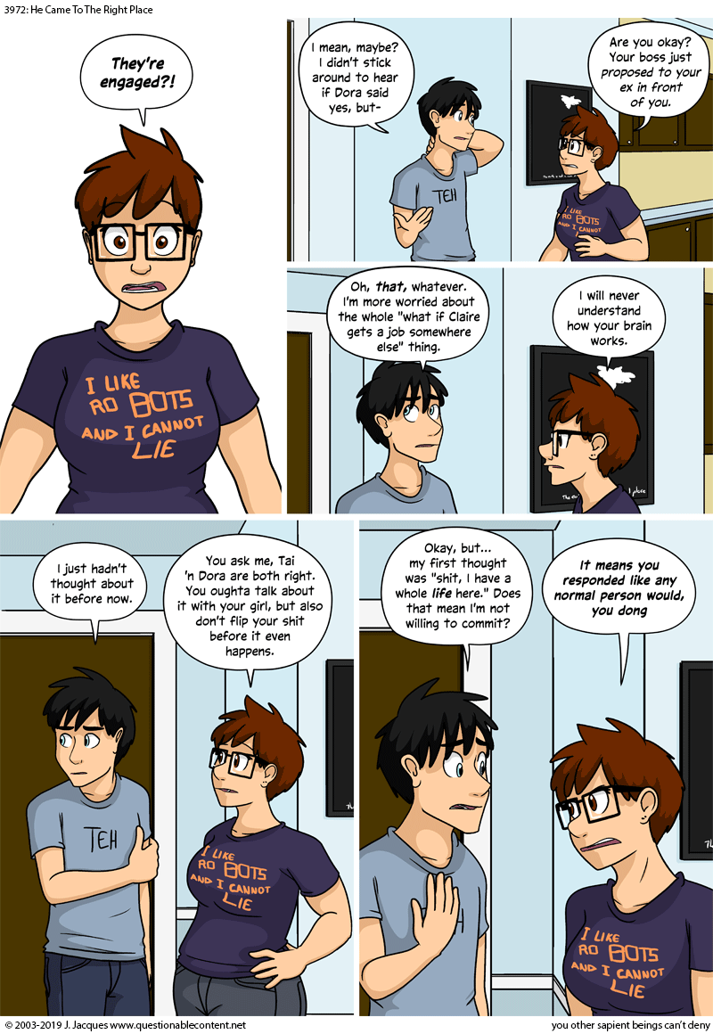 Questionable Content 12.4.2019