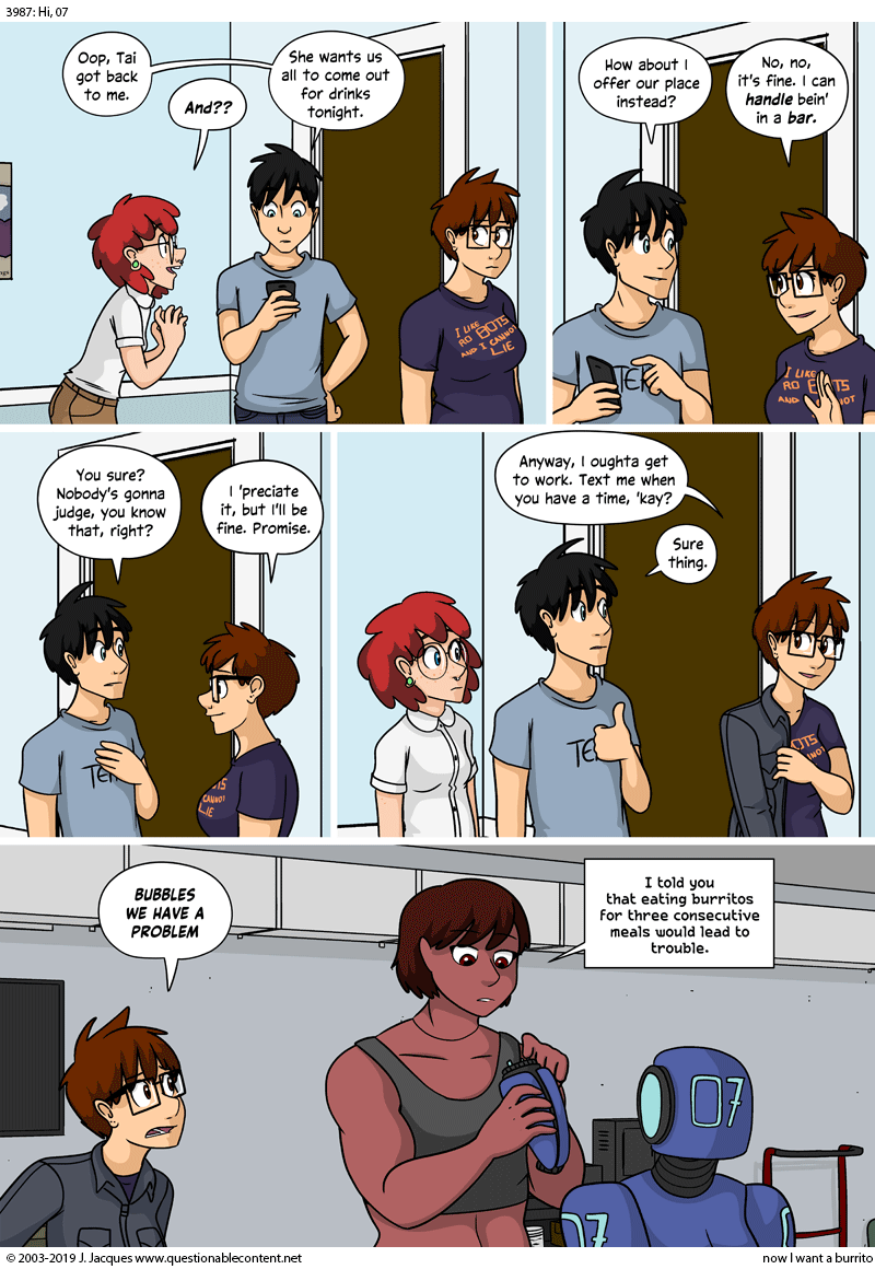 Questionable Content 23.4.2019