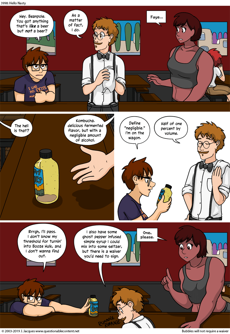 Questionable Content 8.5.2019