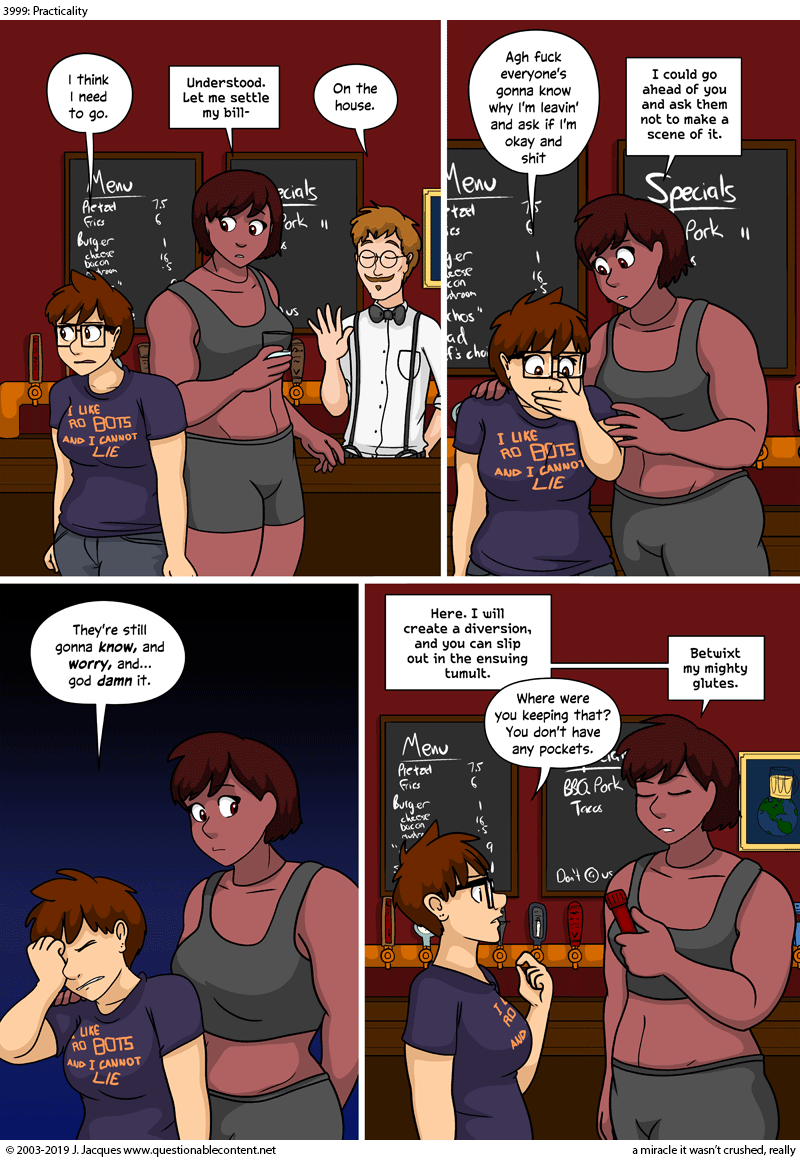 Questionable Content 9.5.2019