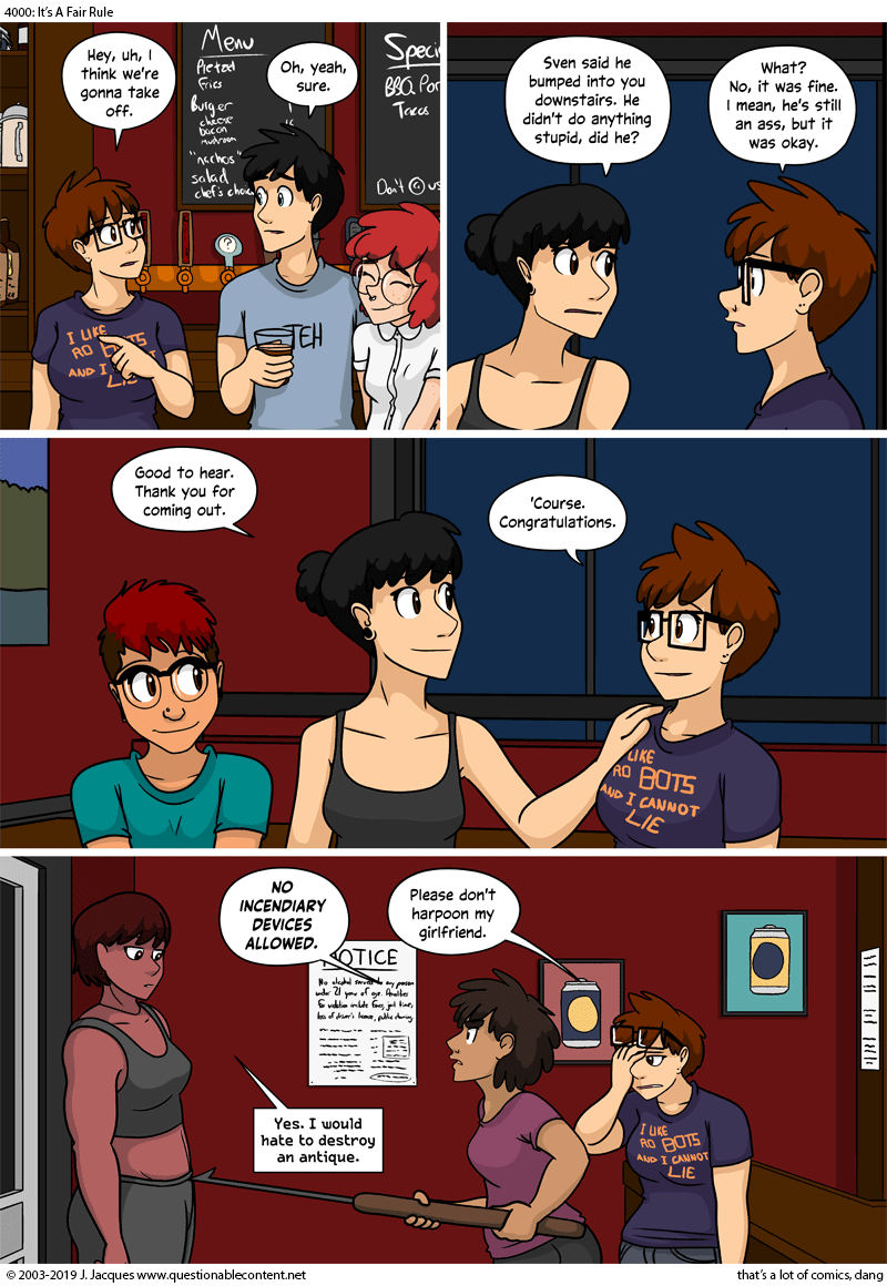 Questionable Content 10.5.2019