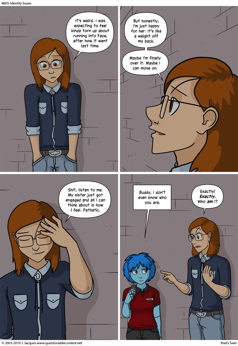 Questionable Content 15.5.2019