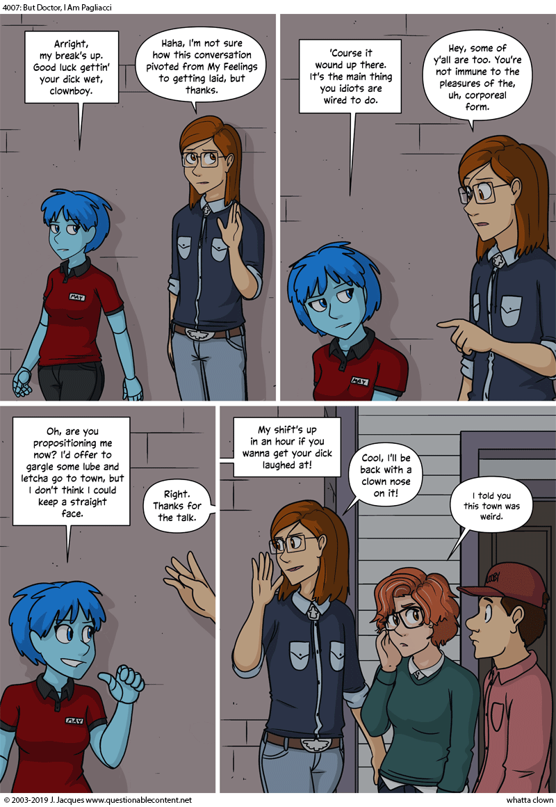 Questionable Content 21.5.2019