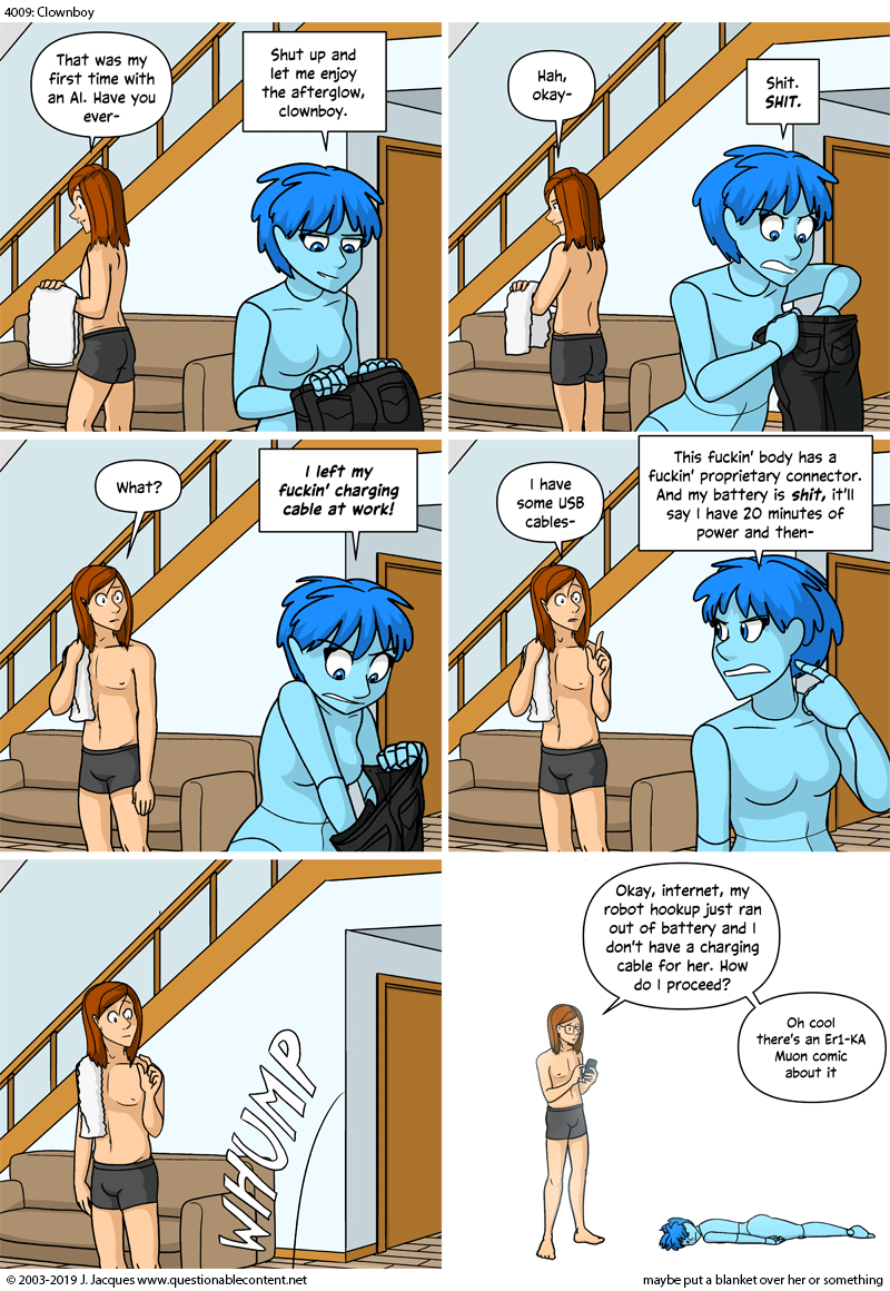 Questionable Content 23.5.2019