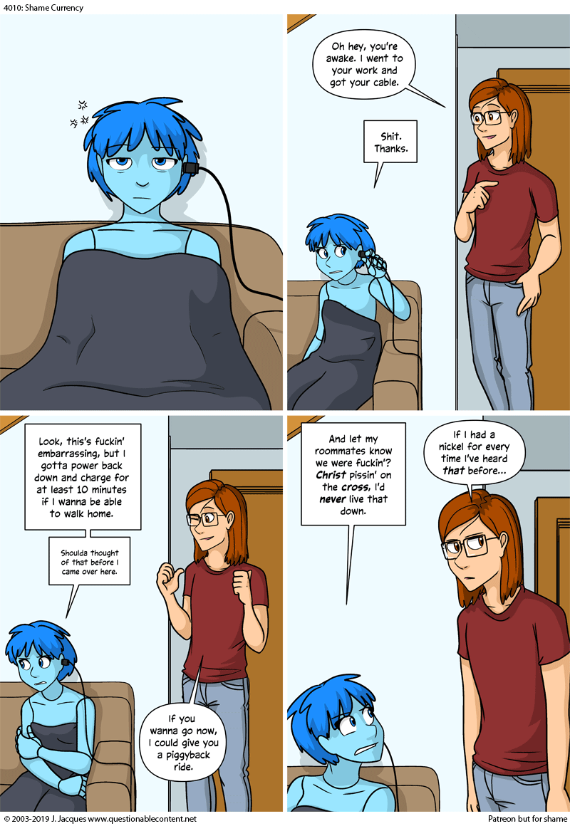 Questionable Content 24.5.2019