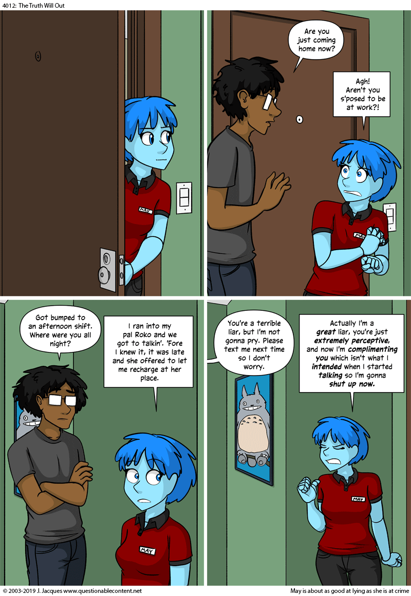 Questionable Content 28.5.2019