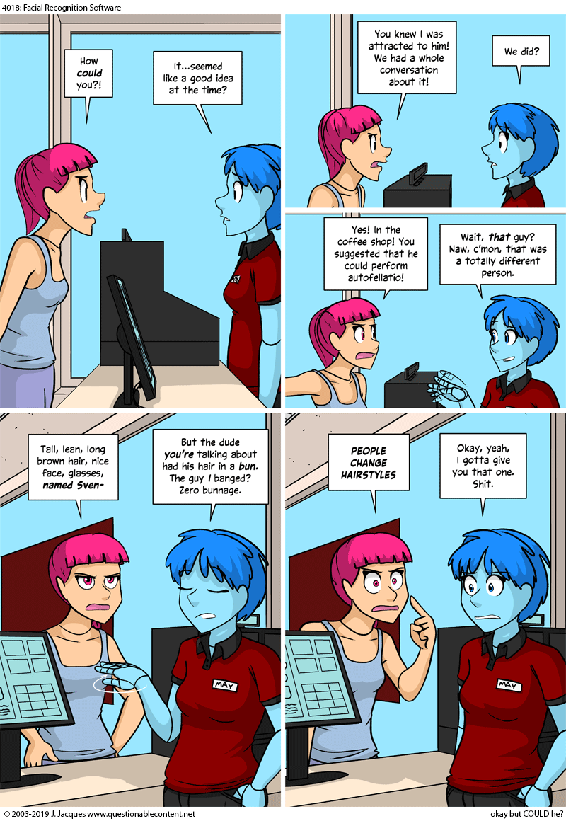 Questionable Content 5.6.2019