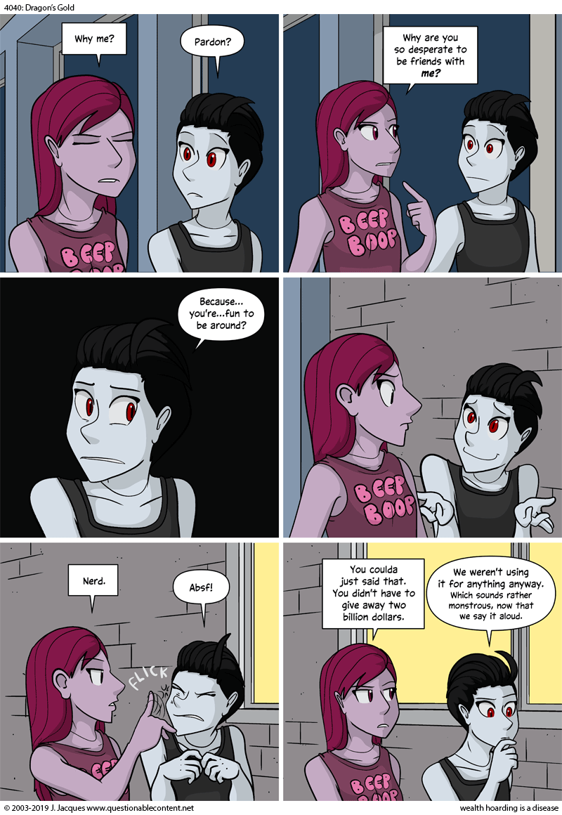 Questionable Content 5.7.2019