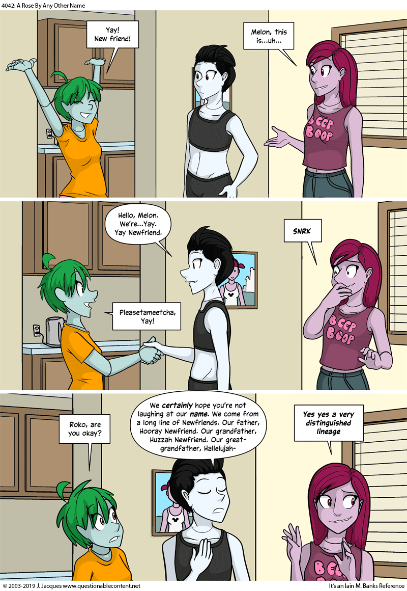 Questionable Content 9.7.2019