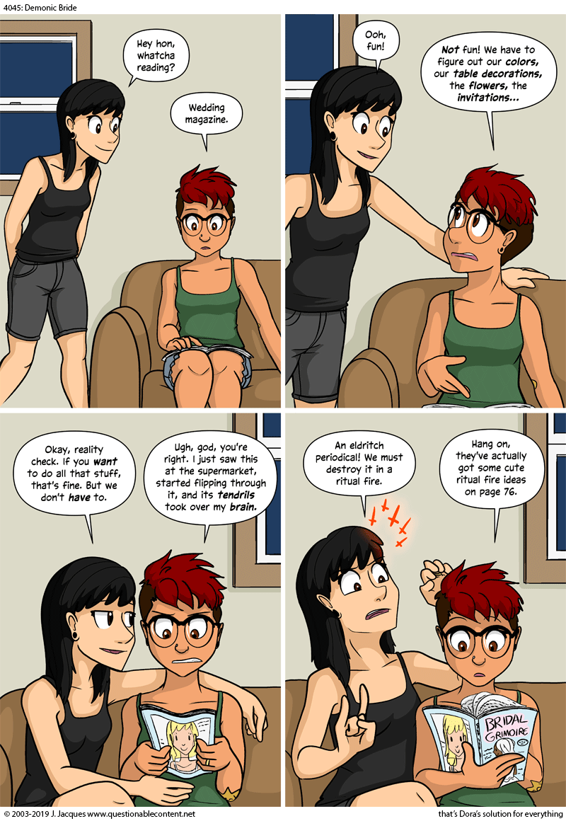 Questionable Content 12.7.2019