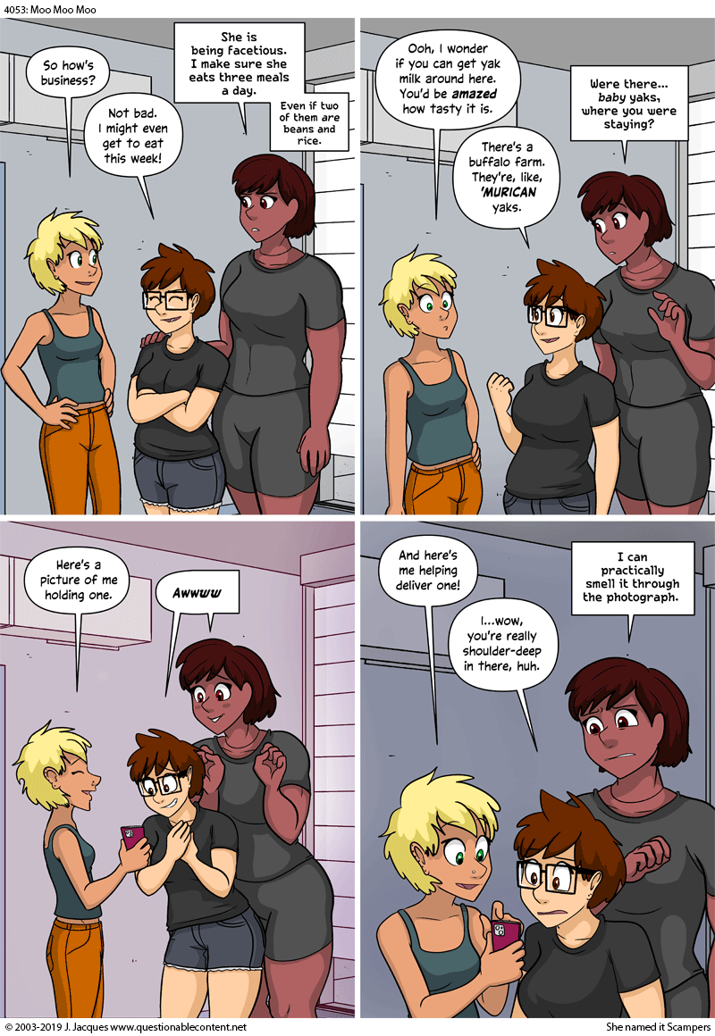 Questionable Content 24.7.2019