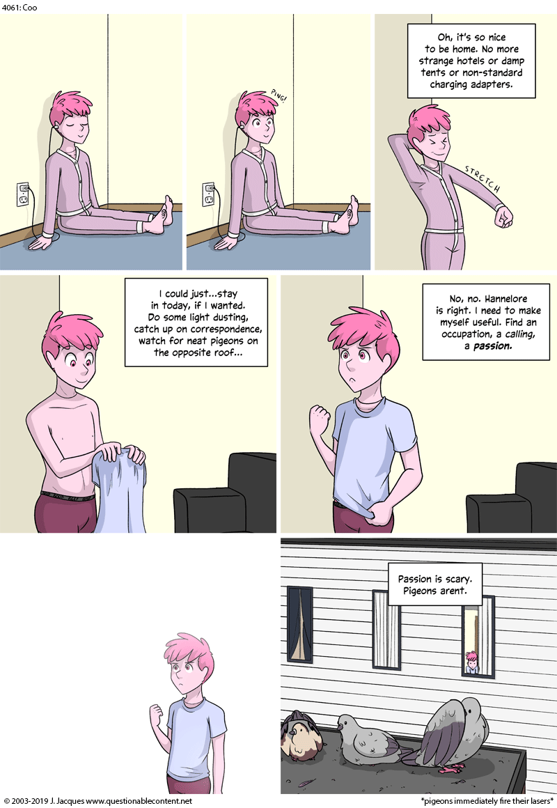 Questionable Content 5.8.2019