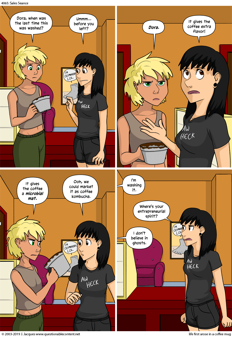 Questionable Content 9.8.2019