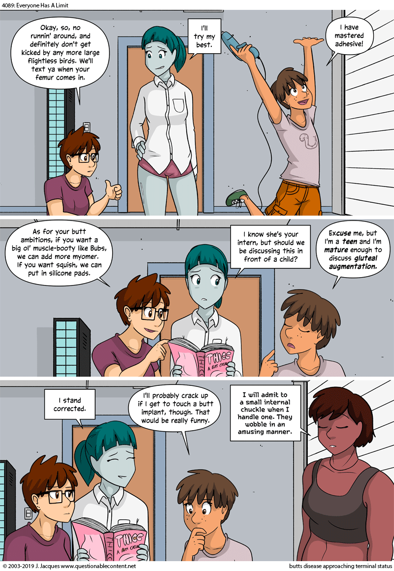 Questionable Content 12.9.2019