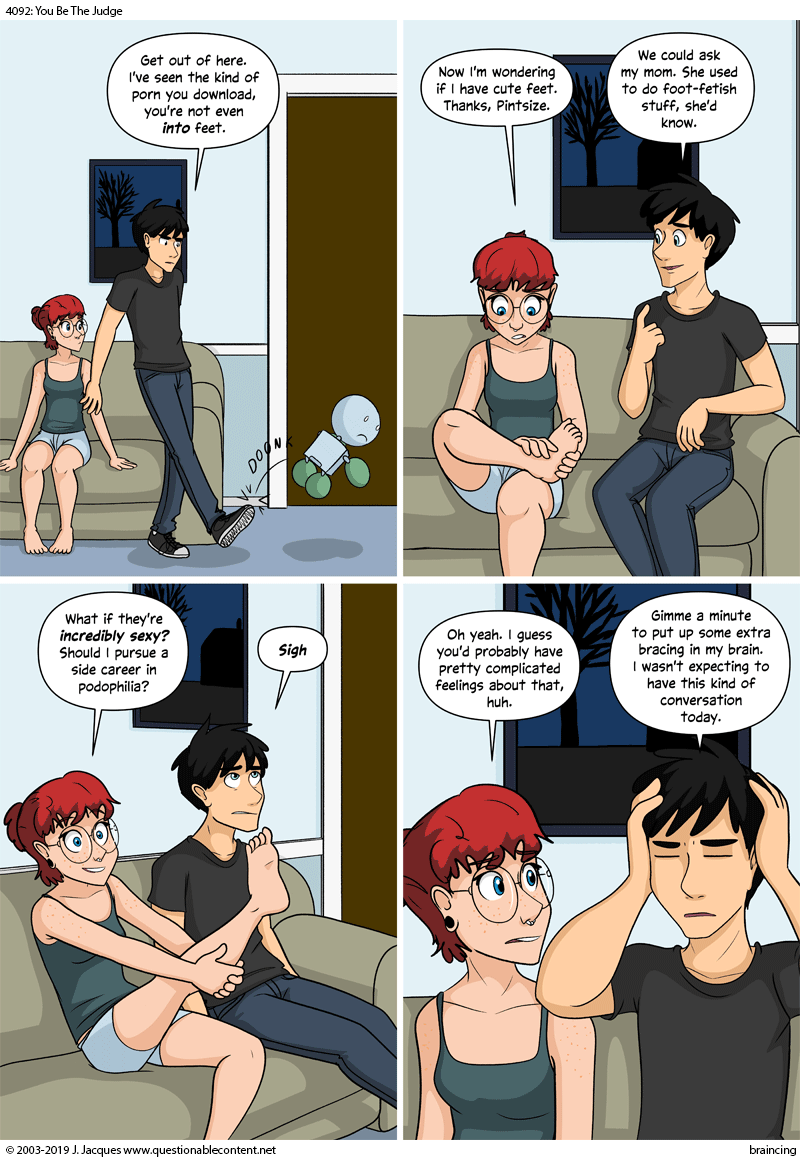 Questionable Content 17.9.2019