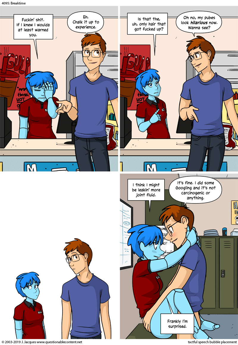 Questionable Content 20.9.2019