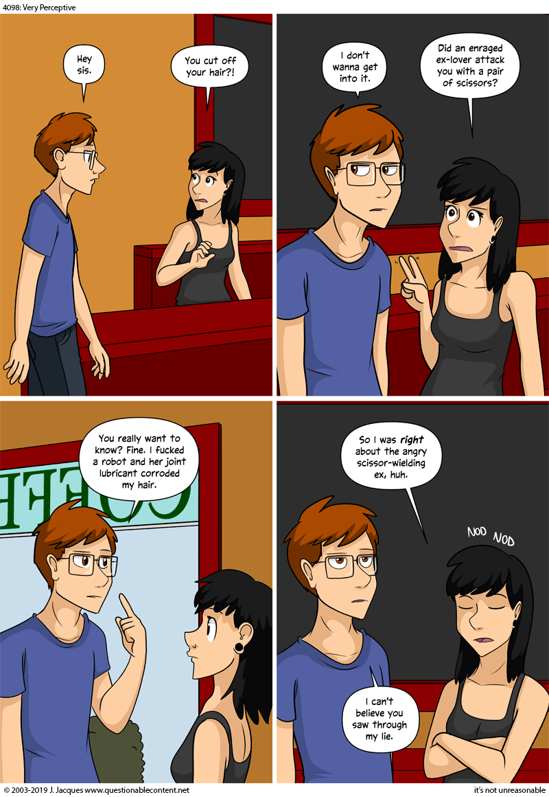 Questionable Content 25.9.2019