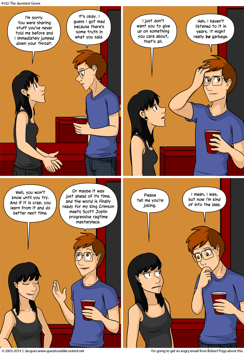 Questionable Content 1.10.2019