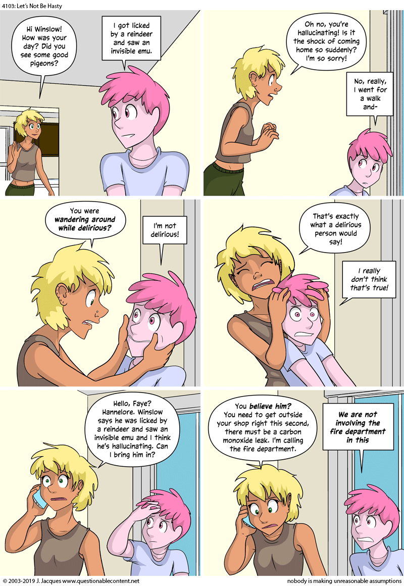 Questionable Content 2.10.2019