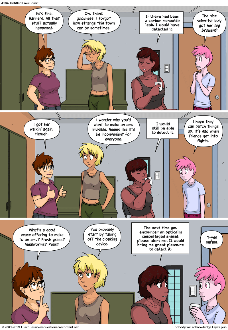 Questionable Content 3.10.2019