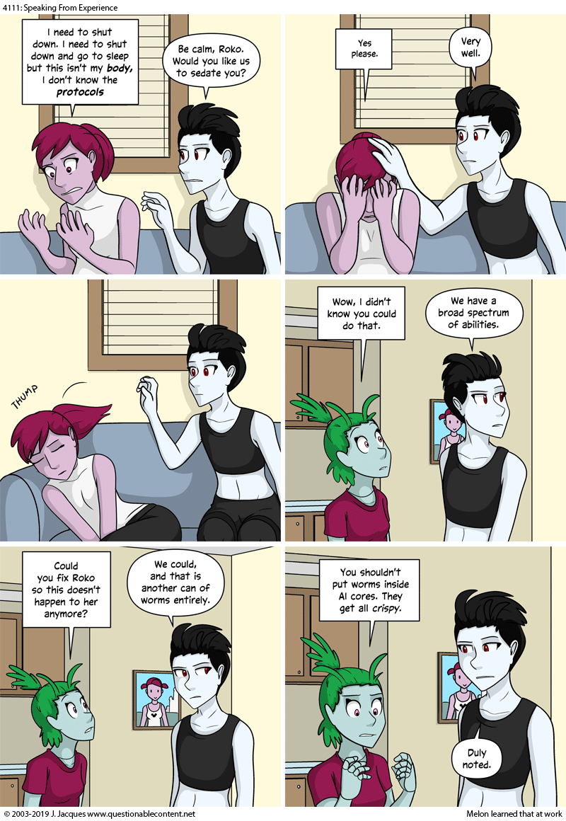 Questionable Content 14.10.2019