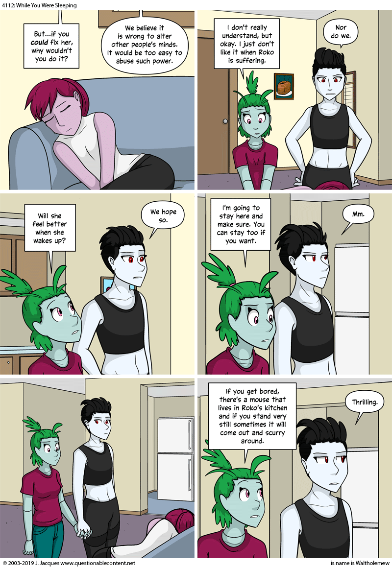 Questionable Content 15.10.2019