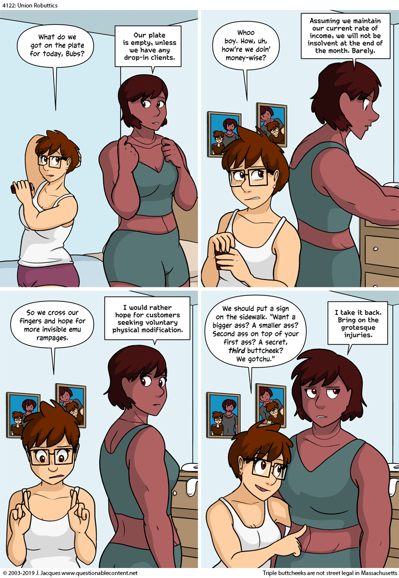 Questionable Content 28.10.2019