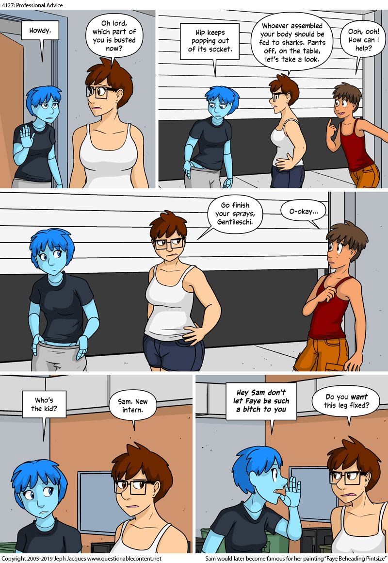 Questionable Content 5.11.2019