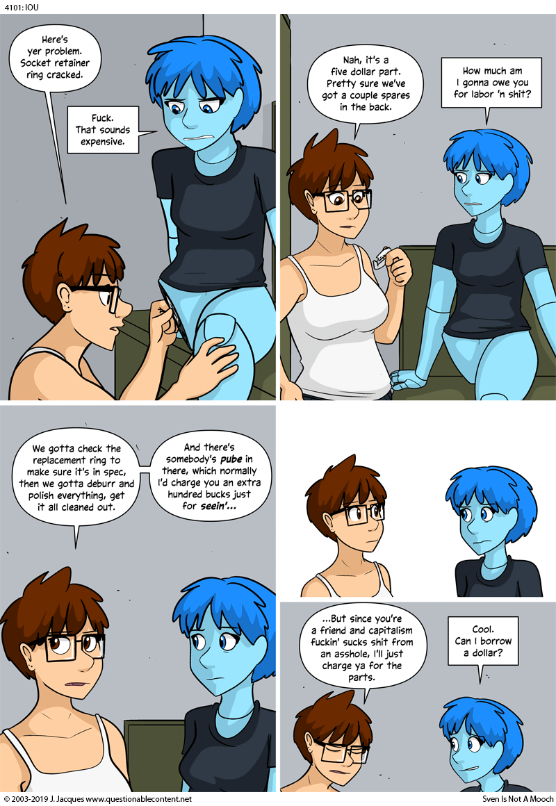 Questionable Content 6.11.2019