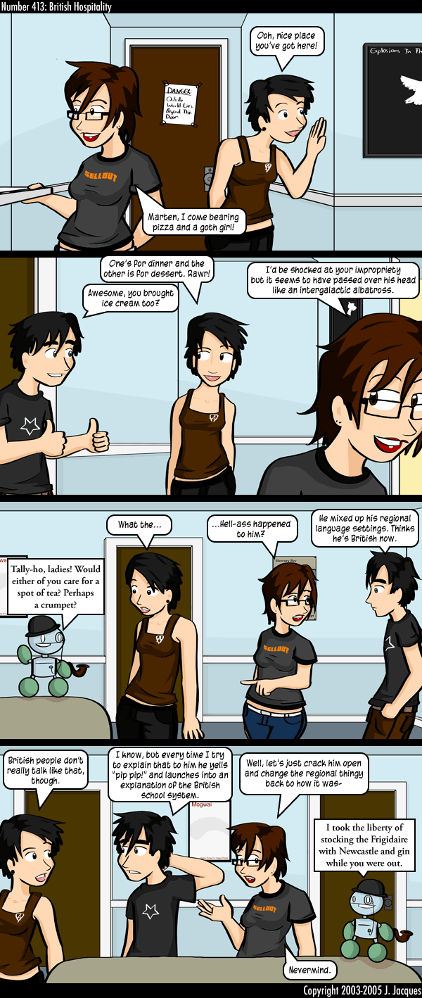 Questionable Content 28.7.2005