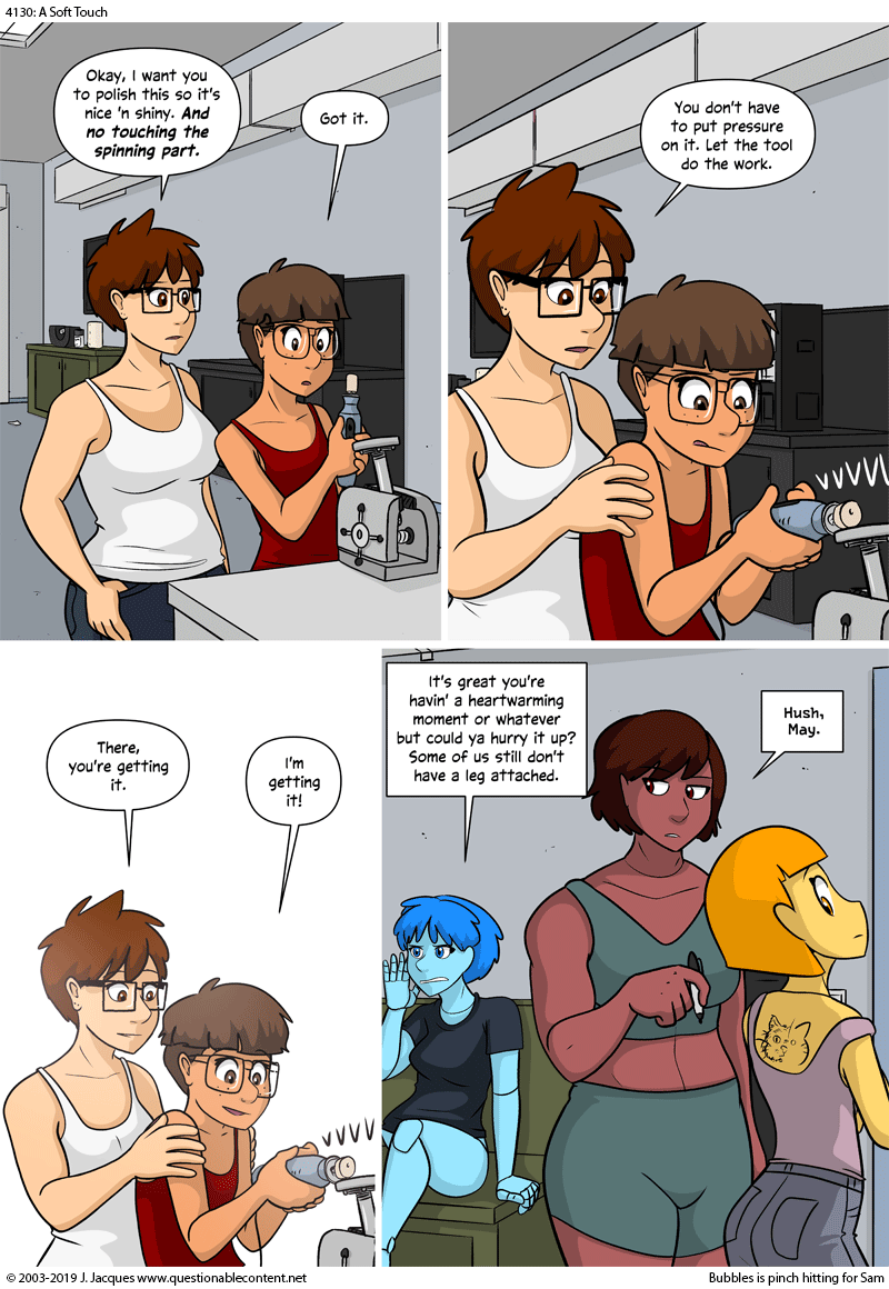 Questionable Content 8.11.2019