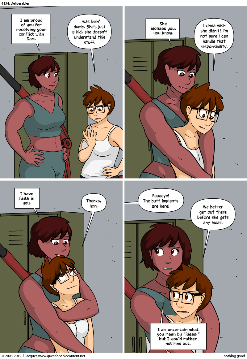 Questionable Content 14.11.2019