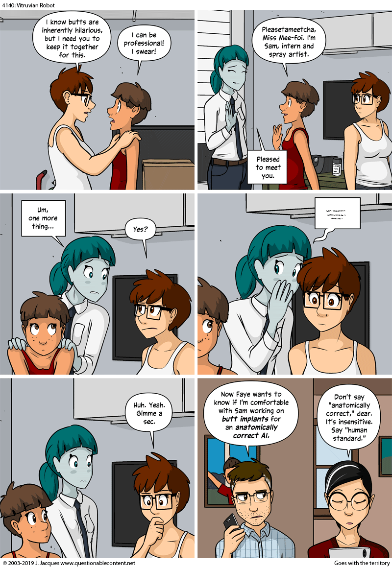 Questionable Content 22.11.2019