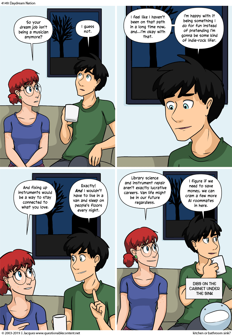 Questionable Content 5.12.2019