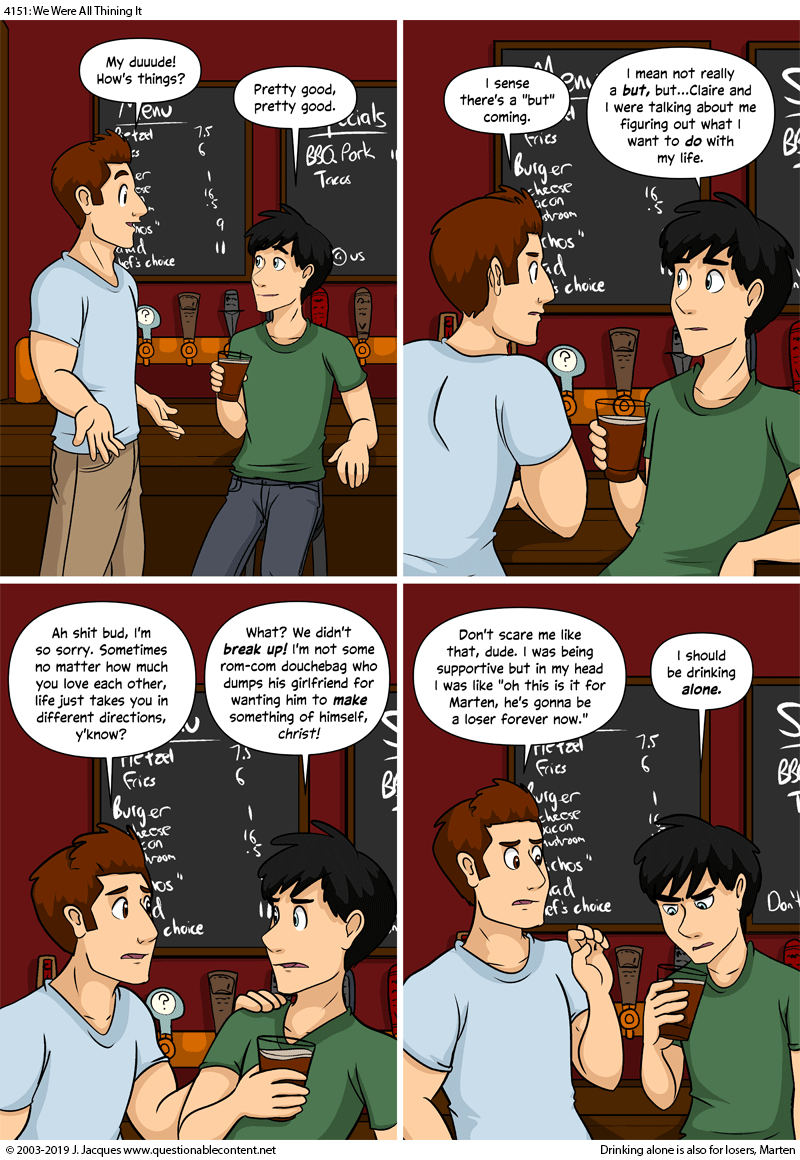 Questionable Content 9.12.2019