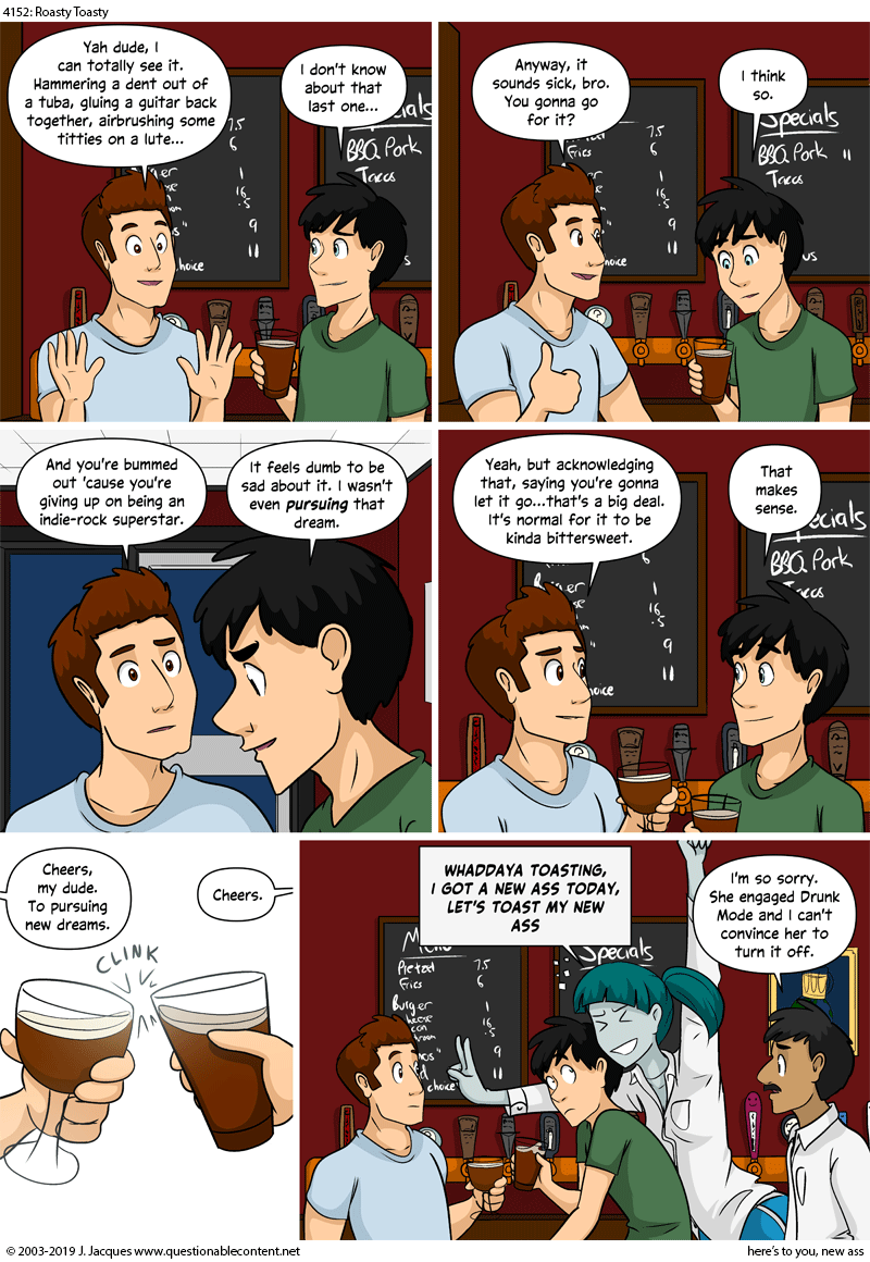 Questionable Content 10.12.2019