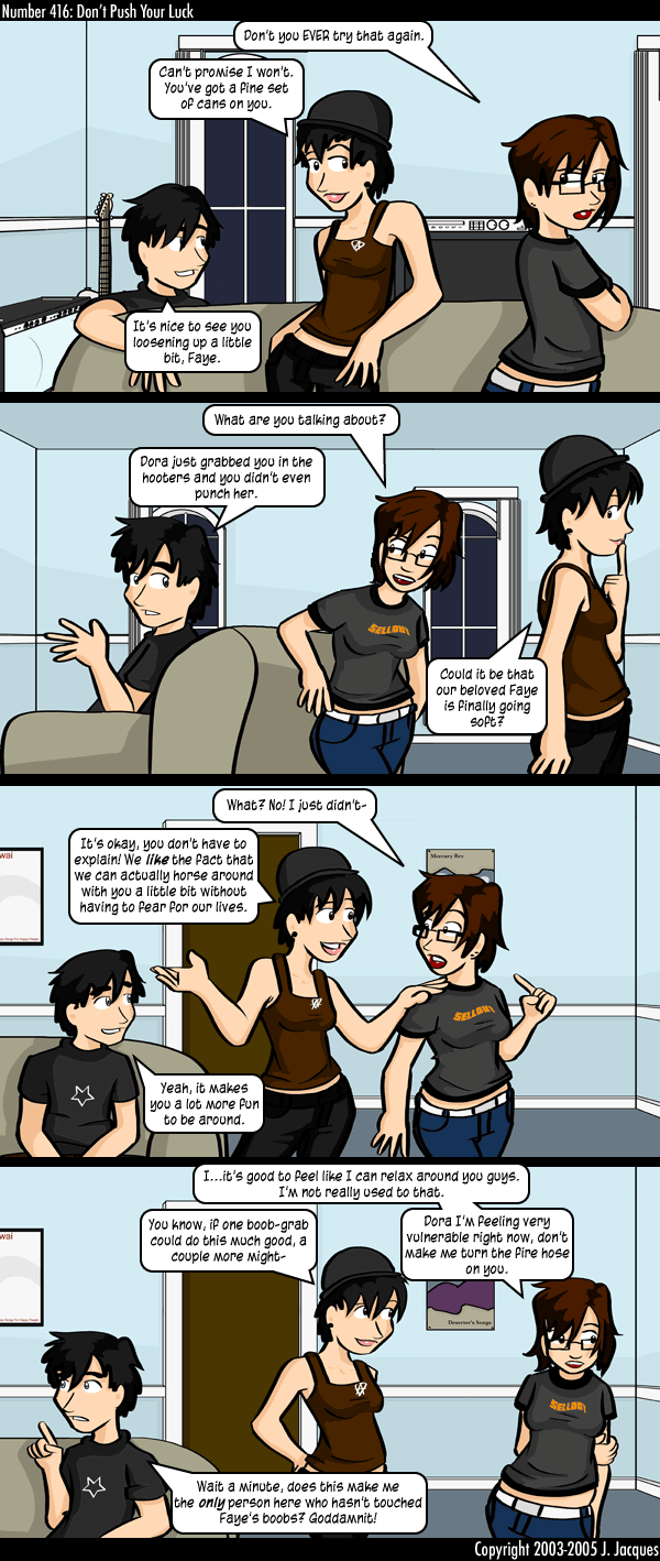 Questionable Content 2.8.2005