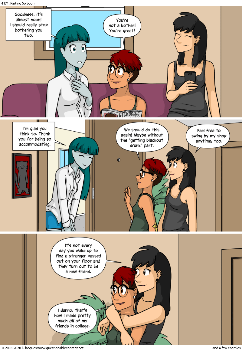 Questionable Content 6.1.2020