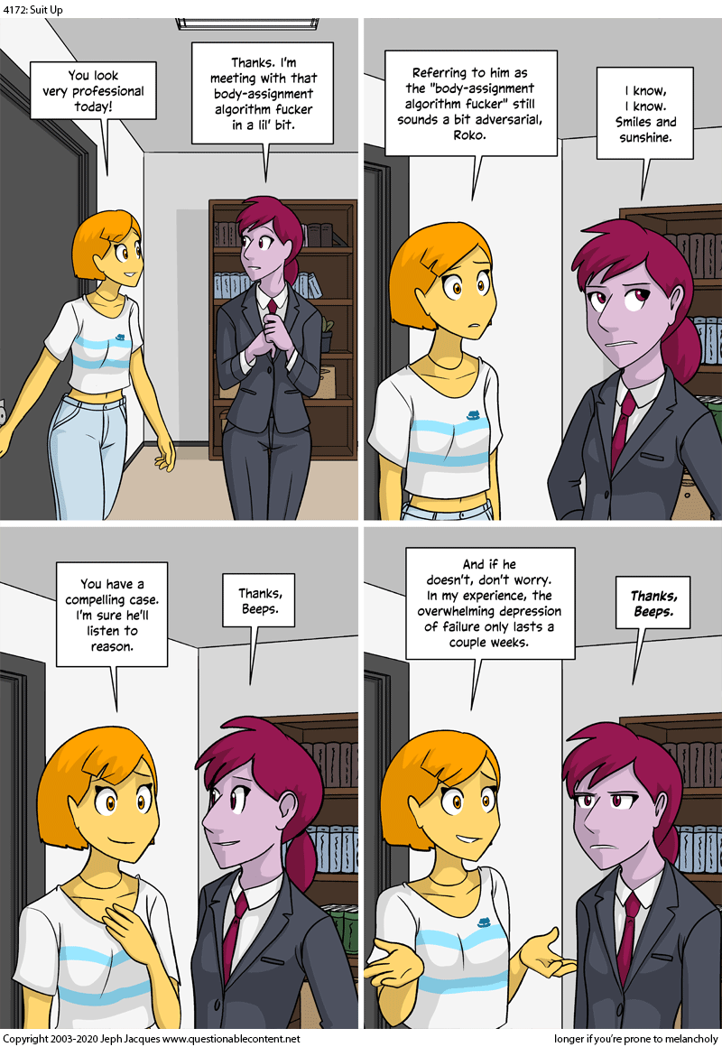 Questionable Content 7.1.2020