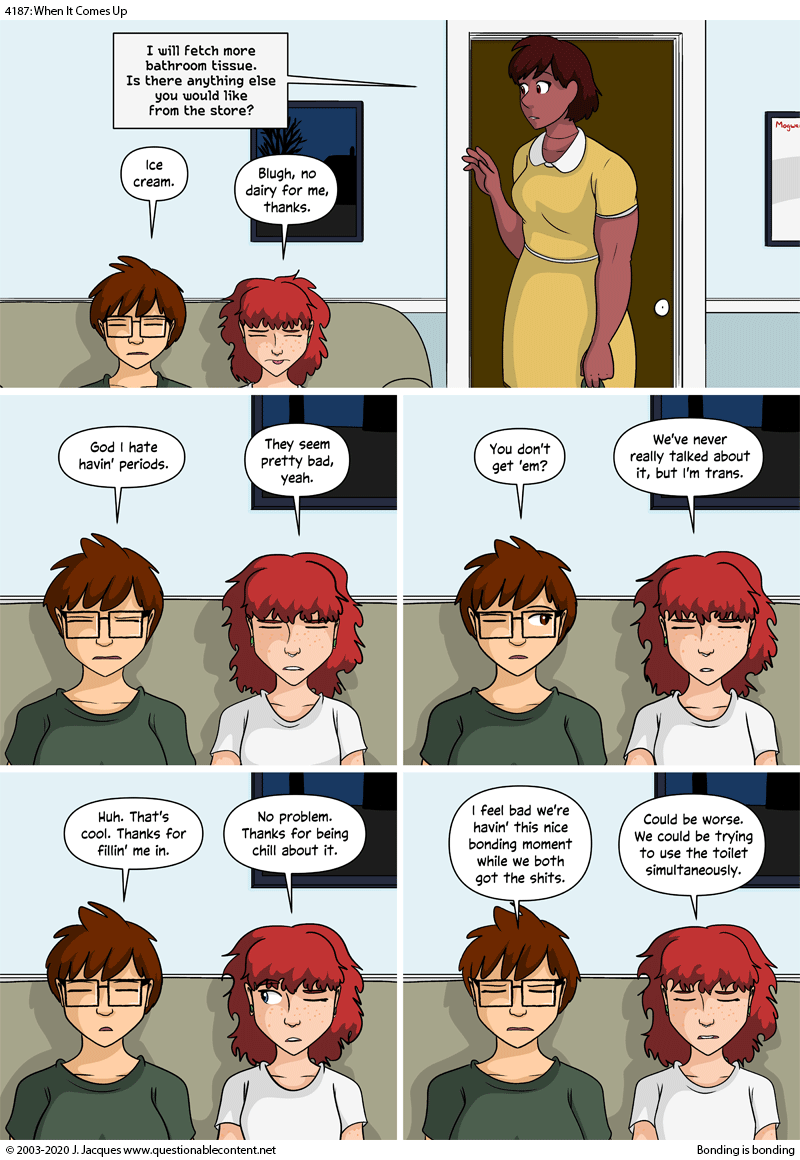 Questionable Content 28.1.2020