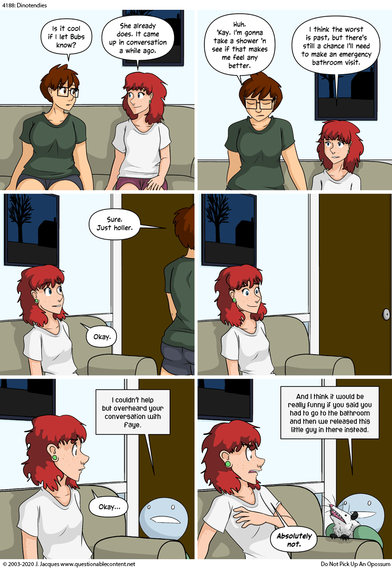 Questionable Content 29.1.2020