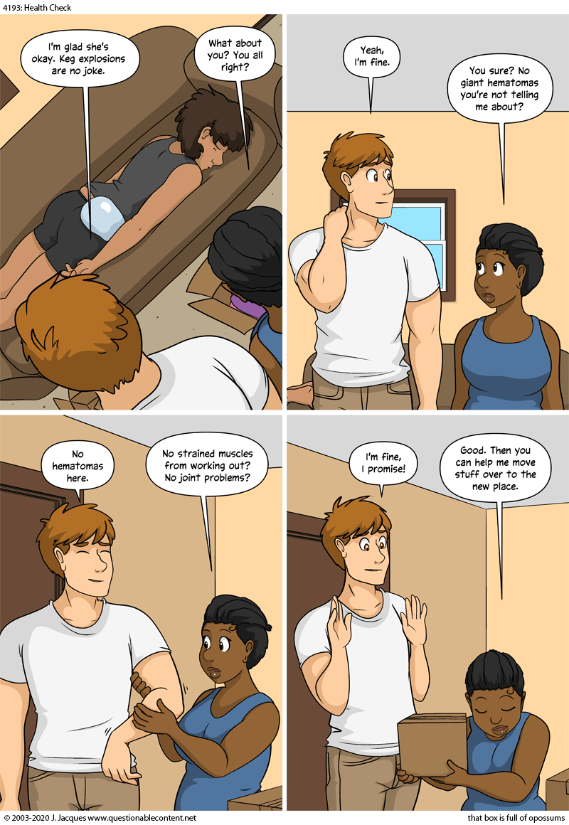 Questionable Content 5.2.2020