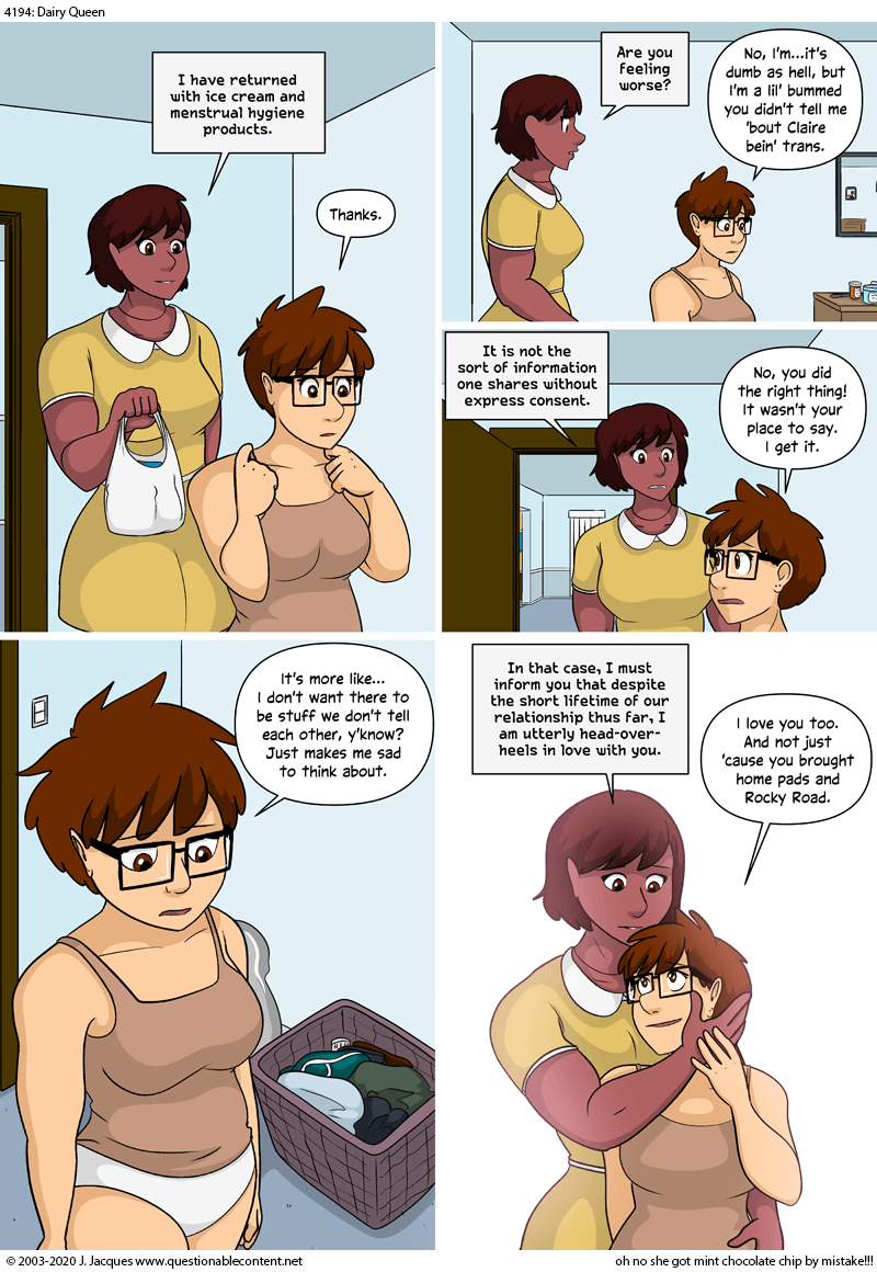 Questionable Content 6.2.2020