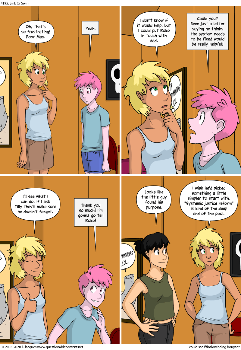 Questionable Content 7.2.2020